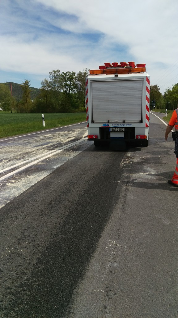 Fahrbahnverunreinigung Siemenskreisel (2)