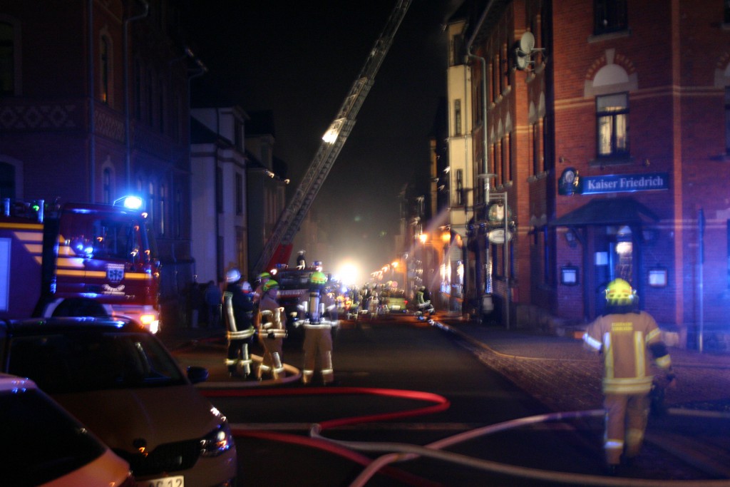 Brand Sonneberg - Rathenaustraße