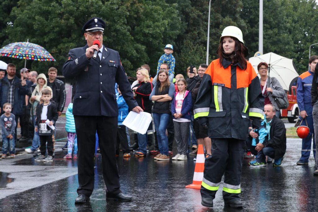 Feuerwehrmodenschau