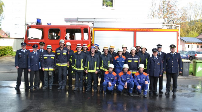 Abnahme Leistungsprüfung Löschangriff am 18.10.14