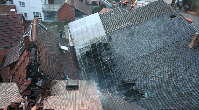 Dachstuhlbrand Bad Rodach