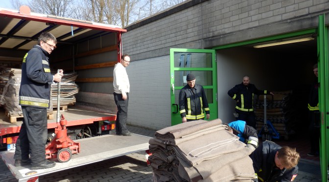 Abbau Notunterkunft Frankenhalle