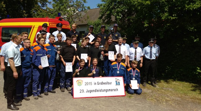 Erfolgreiches Abschneiden beim Jugendleistungsmarsch