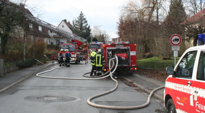 Brand in Sonnefeld