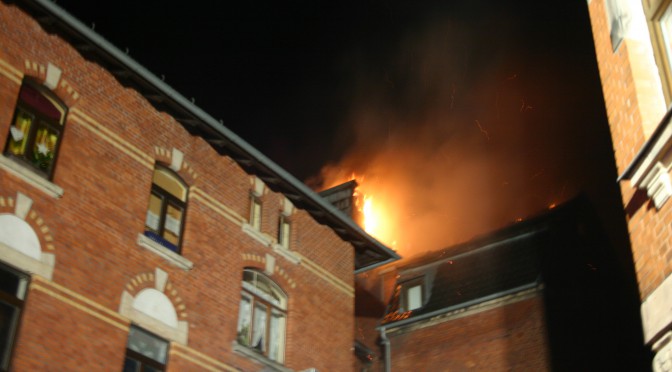 Brandeinsatz in Sonneberg am 28.02.16