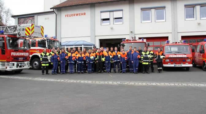 BF-Wochenende der Jugendfeuerwehr am 09/10.04.16