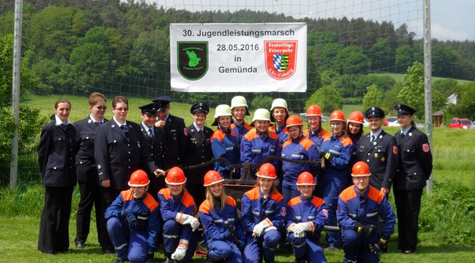 Jugendleistungsmarsch am 28.05.16