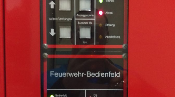 Alarm über Brandmeldeanlage am 02.11.17