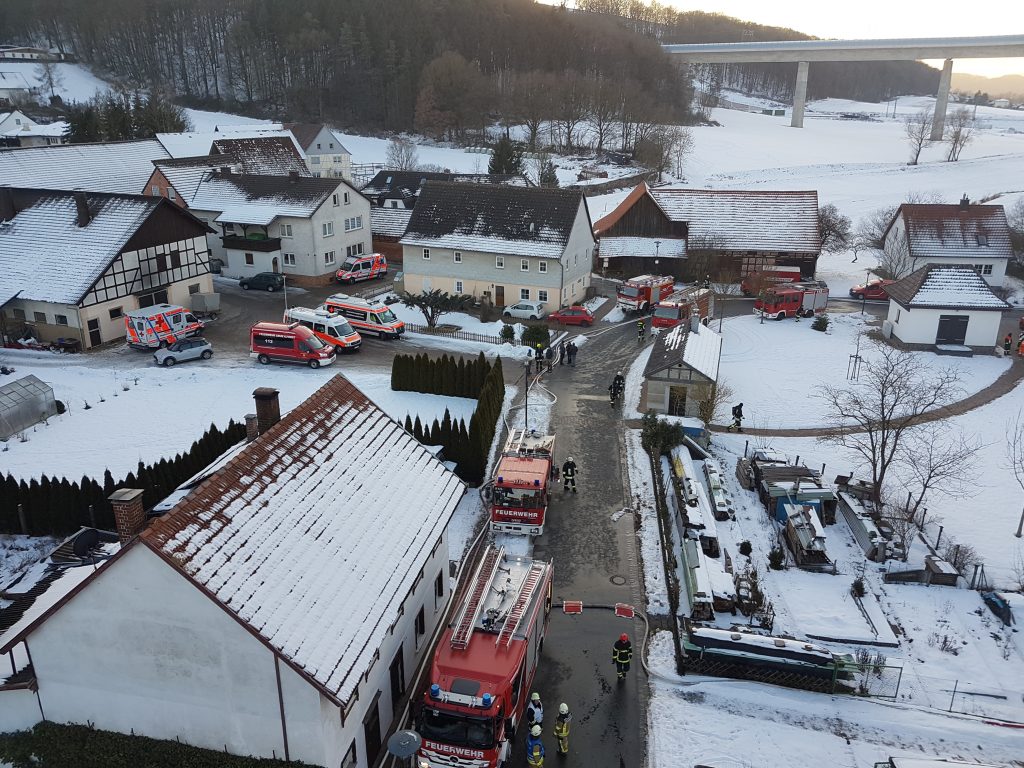 Brand Scheune Roth am Forst (2)