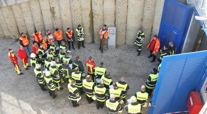 Übungen der Tunnelbasiseinheiten am 10.03.17