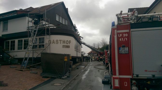 Einsatz der UG-ÖEL am 23.03.17