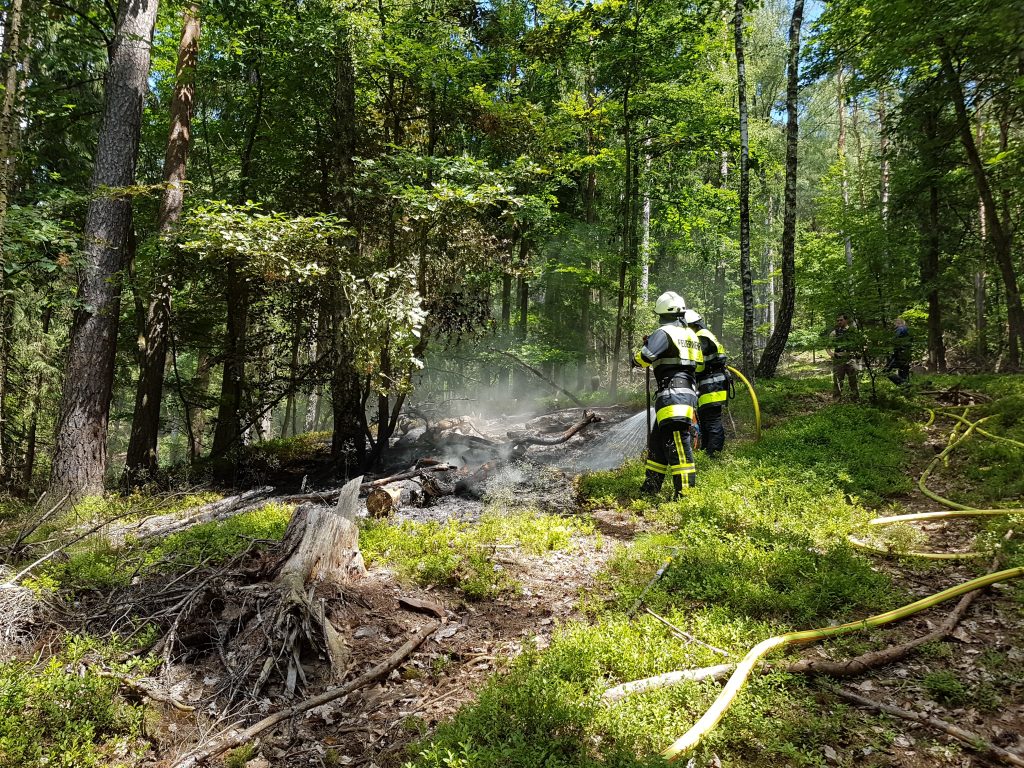 Waldbrand am Muppberg 18.06.17