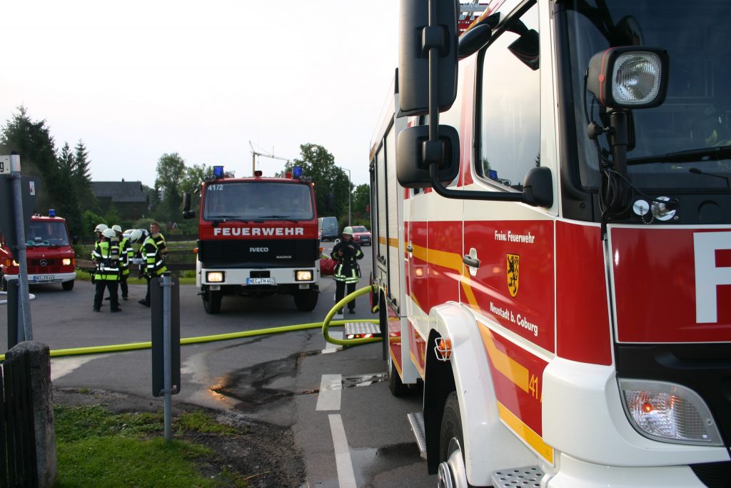 Brand Wohnhaus Haarbrücken