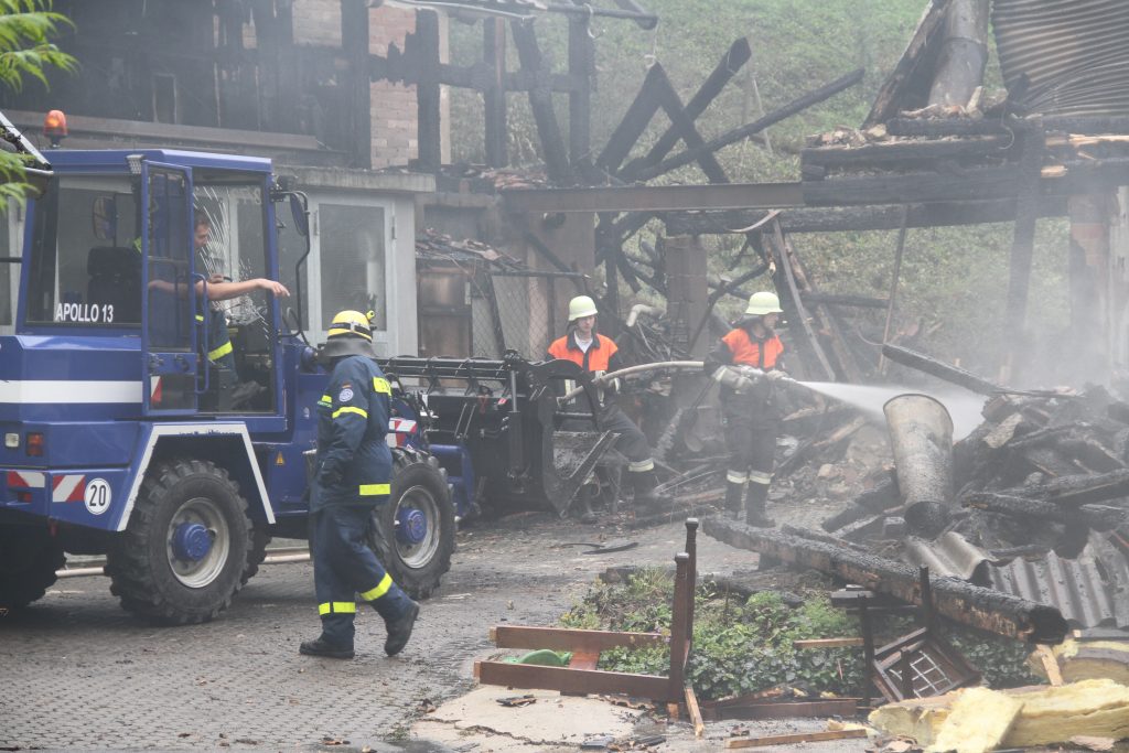 Brand Scheune Oettingshausen 31.08.17