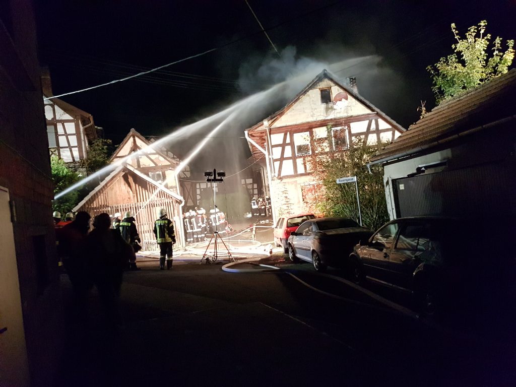 Dachstuhlbrand Autenhausen