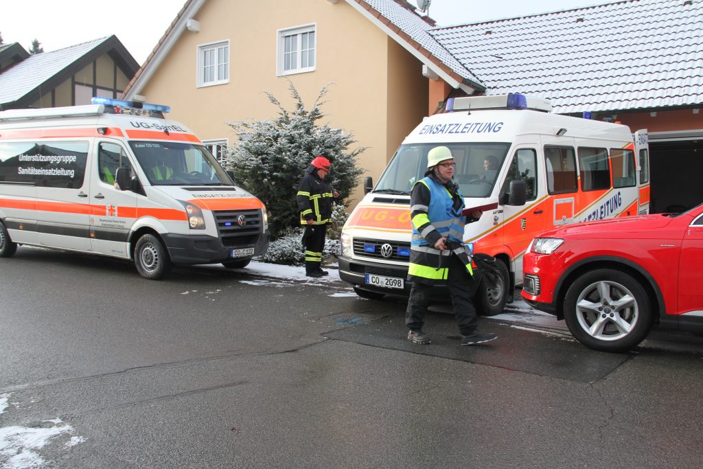 Einsatzleitung mit UG-SanEL